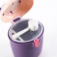 Контейнер для хранения детского питания, 440 мл=220 грамм смеси, фиолетовый