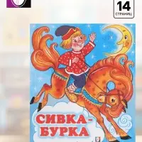 Сказка &laquo;Сивка - Бурка&raquo;, книга детская, 14 стр.