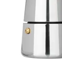 VETTA Кофеварка гейзерная, 4 чашки, нержавеющая сталь, нейлоновая ручка