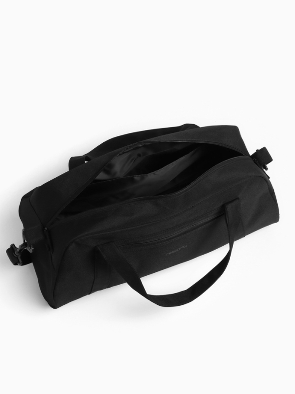 Сумка спортивная на молнии, размер универсальный, цвет черный