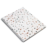 Бизнес-тетрадь А4 96л.клетка,спир,Be Smart,Terrazzo,N3694