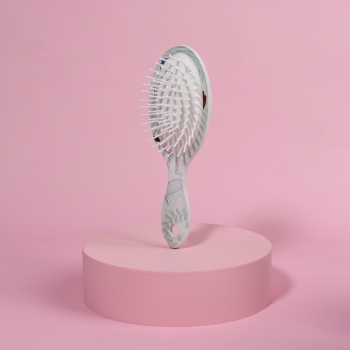 Расчёска массажная, 5,5 × 16 см, рисунок МИКС