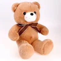 Мягкая игрушка &laquo;Медведь&raquo;, с бантиком, 40 см, коричневая
