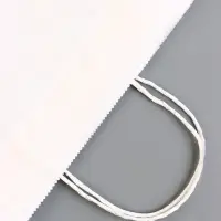 Пакет крафт без печати 35×15×42 см белый