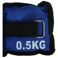 Утяжелители ONLYTOP, 2 шт. &times; 0.5 кг, цвет синий