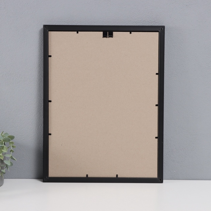 Фоторамка пластик Фоторамка пластик "Пиксель" 30х40 см, чёрный