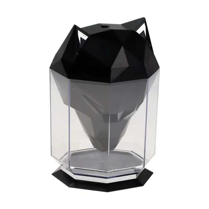 Увлажнитель воздуха Luazon HM-12 &laquo;Волк&raquo;, ультразвуковой, 650 мл, 2 Вт, погружной, USB, чёрный