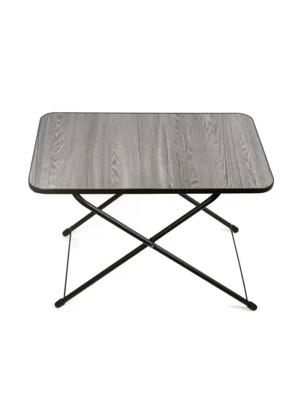 Стол туристический складной, 75&times;50&times;50/62 см, ЛДСП, цвет ясень чёрный