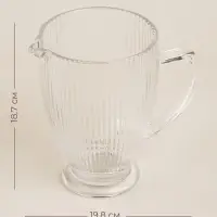 Кувшин SL Home &laquo;Модерн&raquo;, 1.2 л, 19.5&times;13&times;18.5 см, стекло, прозрачный
