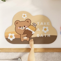 Коврик для дома Доляна Take a Bath, влаговпитывающий, 50×80 см