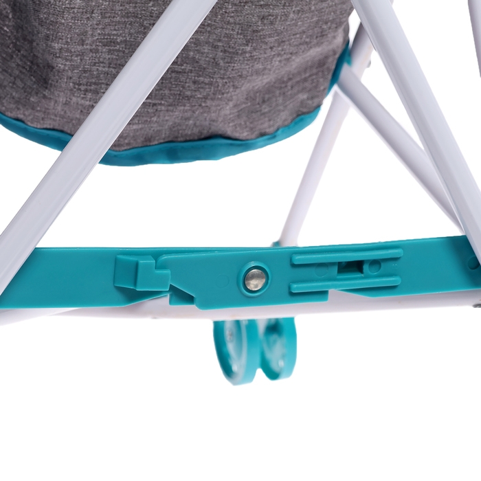 Коляска для кукол «Прогулка», трость, пластиковый каркас Коляска для кукол «Прогулка», трость, пластиковый каркас