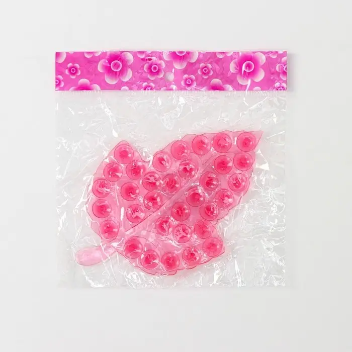 Коврик для ванной на присосках «Кленовый лист», 9×13.5 см, мини, МИКС Коврик для ванной на присосках «Кленовый лист», 9×13.5 см, мини, МИКС