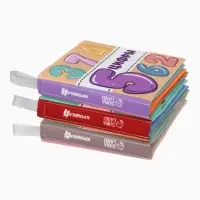 Книжка - шуршалка для малышей Крошка Я &laquo;Первые знания №1&raquo;, набор 3 шт., 11&times;11.5 см, от 3 мес.