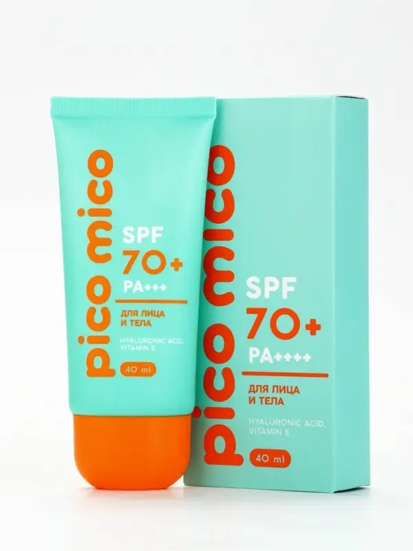 Крем солнцезащитный для лица и тела, SPF 70, 40 мл, PICO MICO
