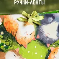 Пакет подарочный Happy birtday, XL, 49&times;40&times;19 см