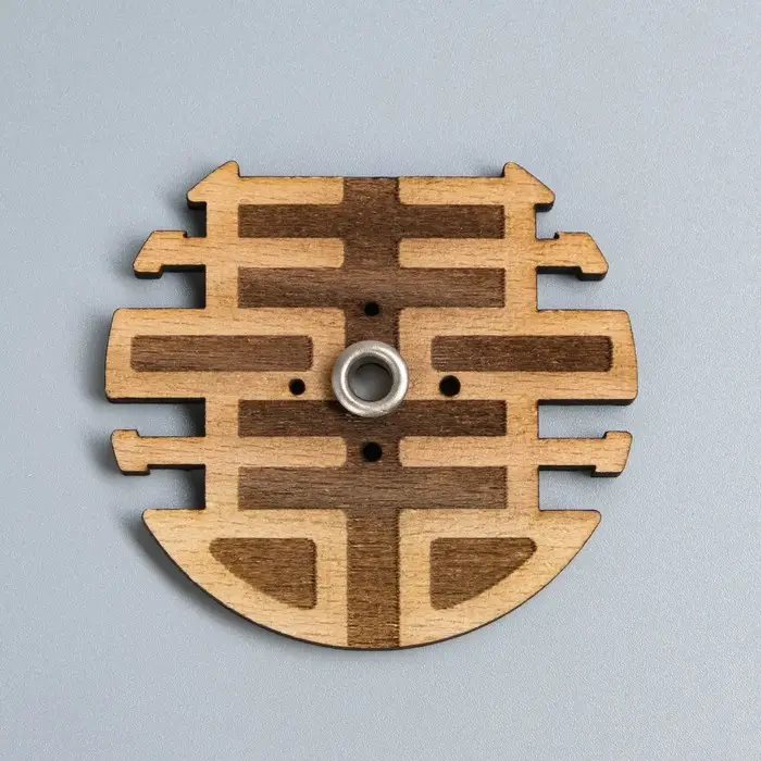 Подставка для благовоний-палочек «Святилище для фимиама. Счастье в любви», бук