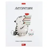 Набор предметных тетрадей Hatber &laquo;Приключения кота Пирожка&raquo;, 12 предметов, 48 листов, со справочным материалом, обложка из мелованной бумаги