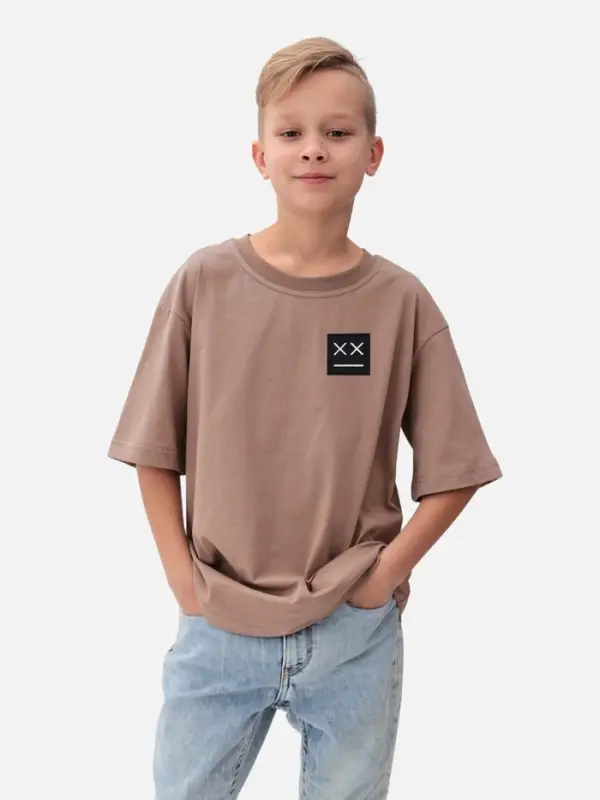 Термоаппликация «Смайл», 5×5 см, чёрная Термоаппликация «Смайл», 5×5 см, чёрная