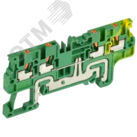 ARMAFIX Клемма пружинная Push-in CP-MC-PEN земля 4 вывода 1,5мм2 IEK