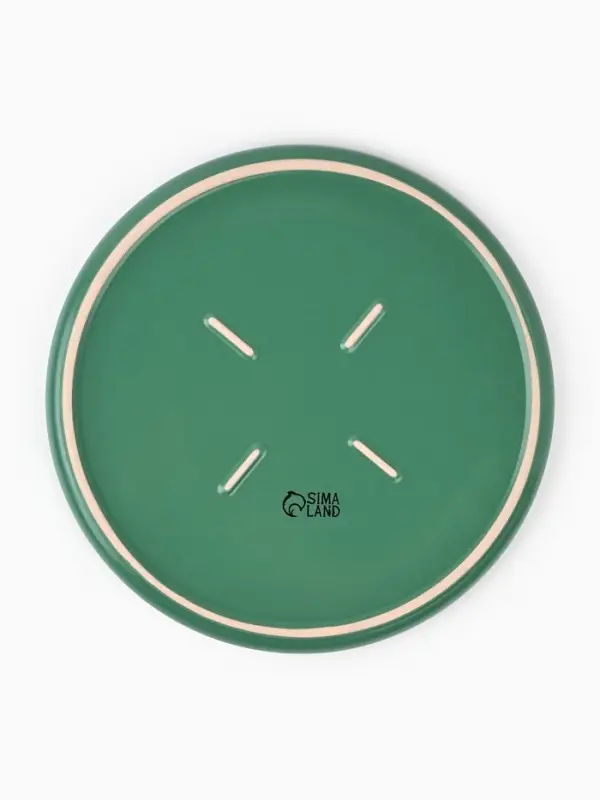 Блюдо керамическое &laquo;Орнамент&raquo;, d=27.3 см, ручная работа