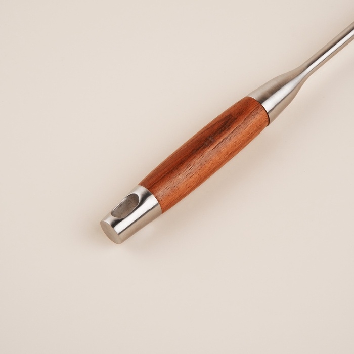 Ложка для спагетти Sima-Land Home 34х8,5 см, Рустик, цвет серебряный Ложка для спагетти Sima-Land Home 34х8,5 см, Рустик, цвет серебряный