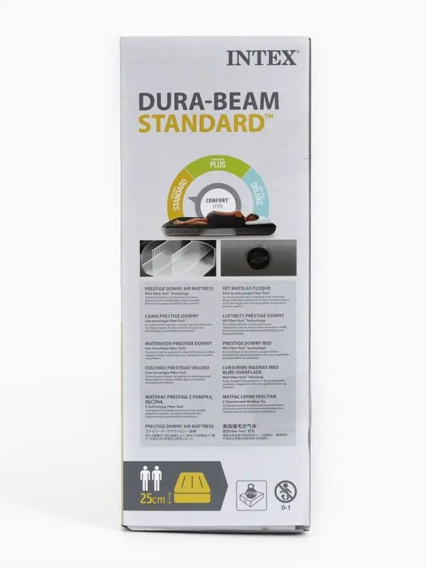 Матрас надувной DURA-BEAM FULL, 191&times;137&times;25 см, двуспальный, 64108 INTEX