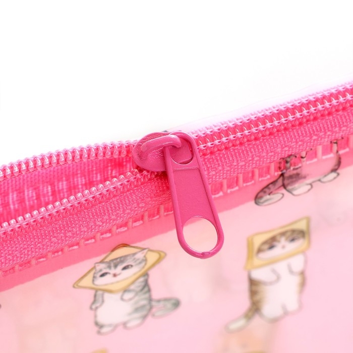 Пенал школьный мягкий плоский 9,5 х 20,5 ПВХ «1 сентября: Котятки» МИКС Пенал школьный мягкий плоский 9,5 х 20,5 ПВХ «1 сентября: Котятки» МИКС