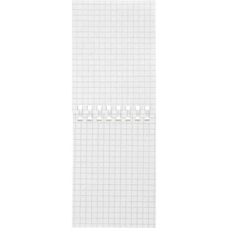 Блокнот на спирали А7 40л.  БИЗНЕС ATTACHE 14с153 клет.