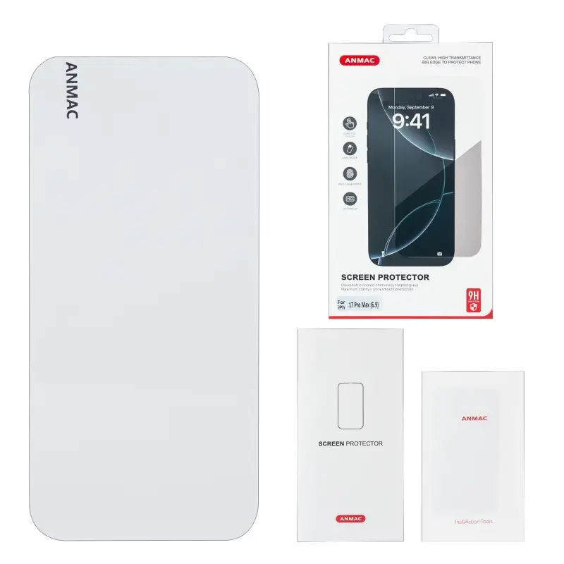 Защитное стекло для iPhone 17 Pro Max 2.5D Clear ANMAC Арт. 1137572