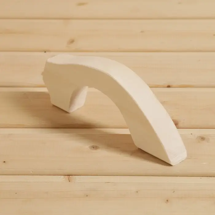 Ручка для бани и сауны, 19.5&times;7.5&times;3 см, деревянная, &laquo;Добропаровъ&raquo;