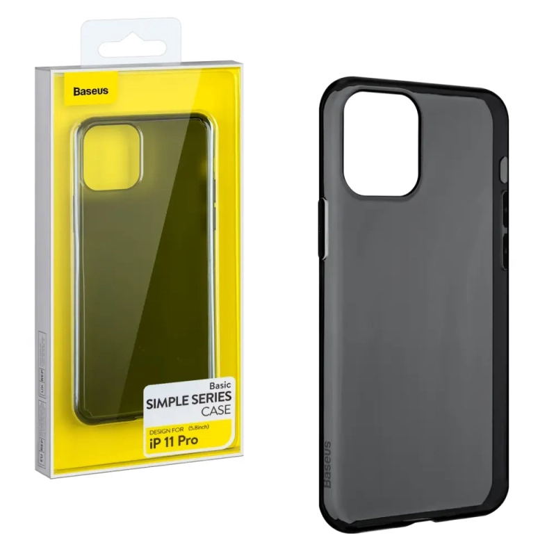 Чехол iPh 11 Pro Simple Series Baseus темный
