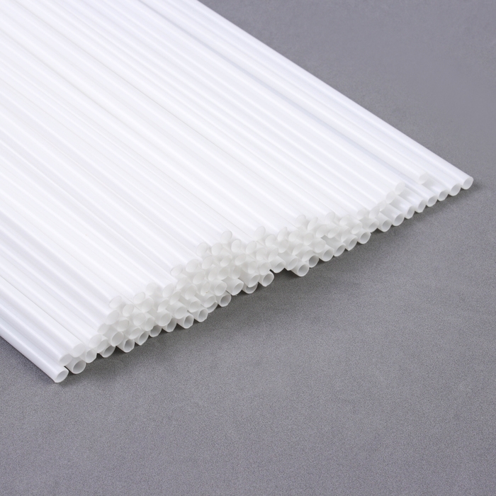 Трубочка для шаров и флагштоков, d=5 мм, цвет белый, набор 100 шт. Трубочка для шаров и флагштоков, d=5 мм, цвет белый, набор 100 шт.