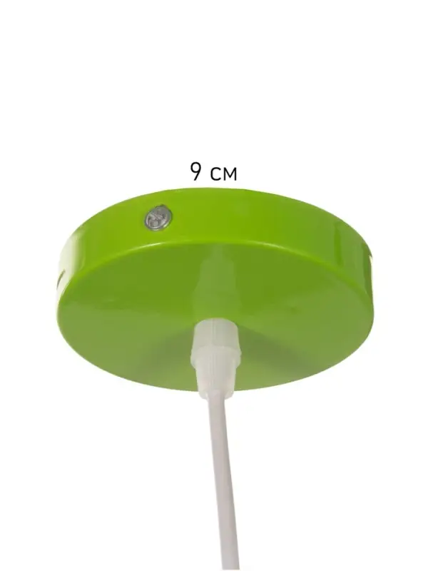 Светильник Edward, 1&times;40 Вт, Е27, 38&times;38&times;25 см, зелёное яблоко