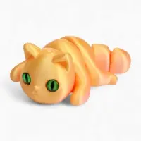 3Д - печатная игрушка &laquo;Котик&raquo;, подвижная, цвет МИКС