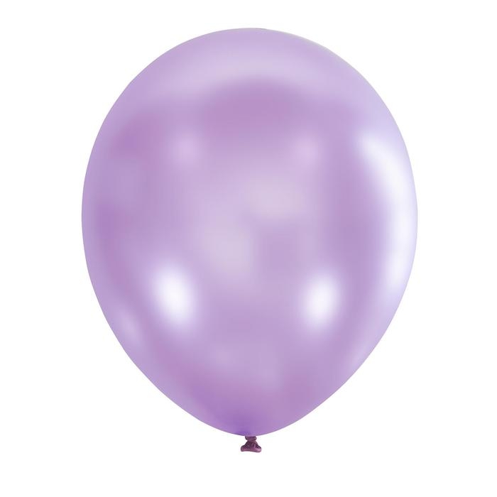 Шары латексные 12" &laquo;Ассорти&raquo;, металлик и перламутр, набор 10 шт., цвета МИКС