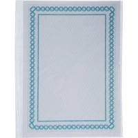 Сертификат-бумага А4 Attache синяя рамка ID4, 25 шт/уп