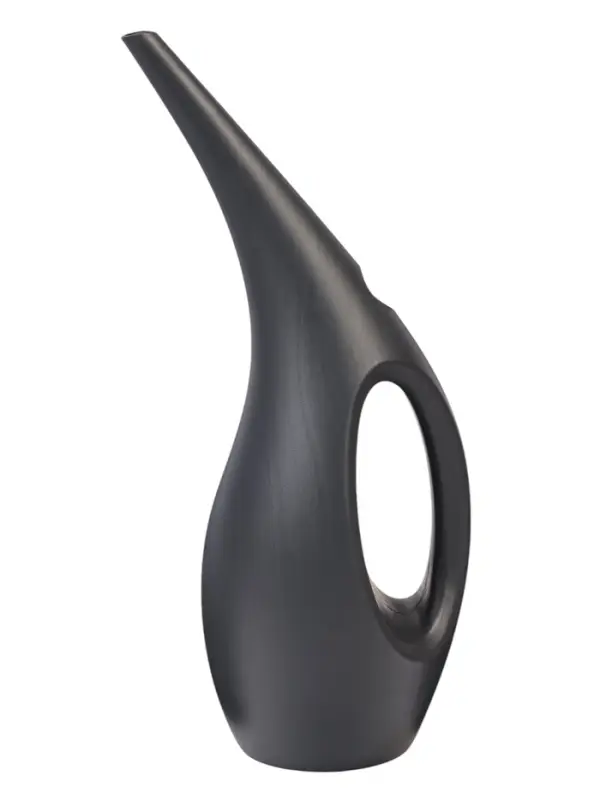 Лейка с длинным носиком, 1.5 л, без рассеивателя, чёрная, Greengo