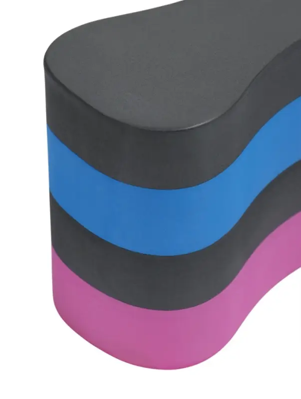 Колобашка для аквааэробики ONLYTOP, 21&times;11&times;10 см, розово-серо-голубая