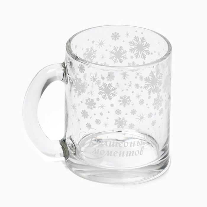 Новый год. Кружка «Снежинки», 300 мл