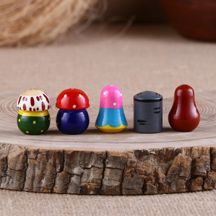 Пальчиковый театр Пальчиковый театр "Маша и медведь", береста