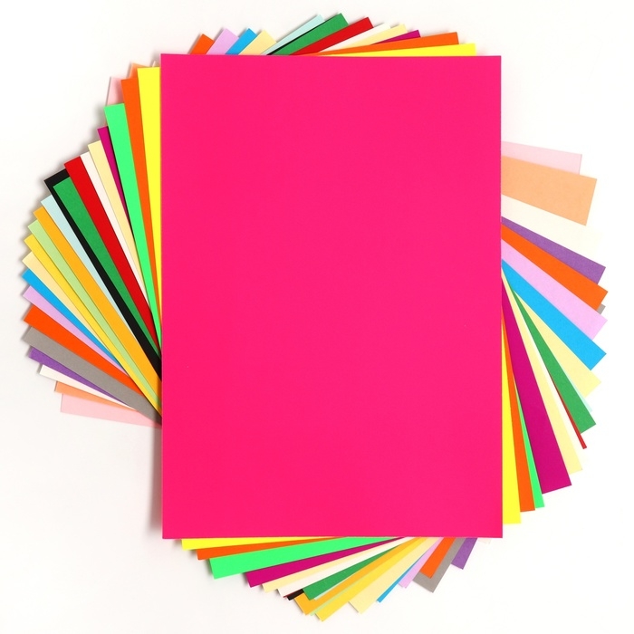 Картон цветной А4 тонированный, 34 листа, 20 цветов (обычный, пастель, неон) 180 г/м Картон цветной А4 тонированный, 34 листа, 20 цветов (обычный, пастель, неон) 180 г/м