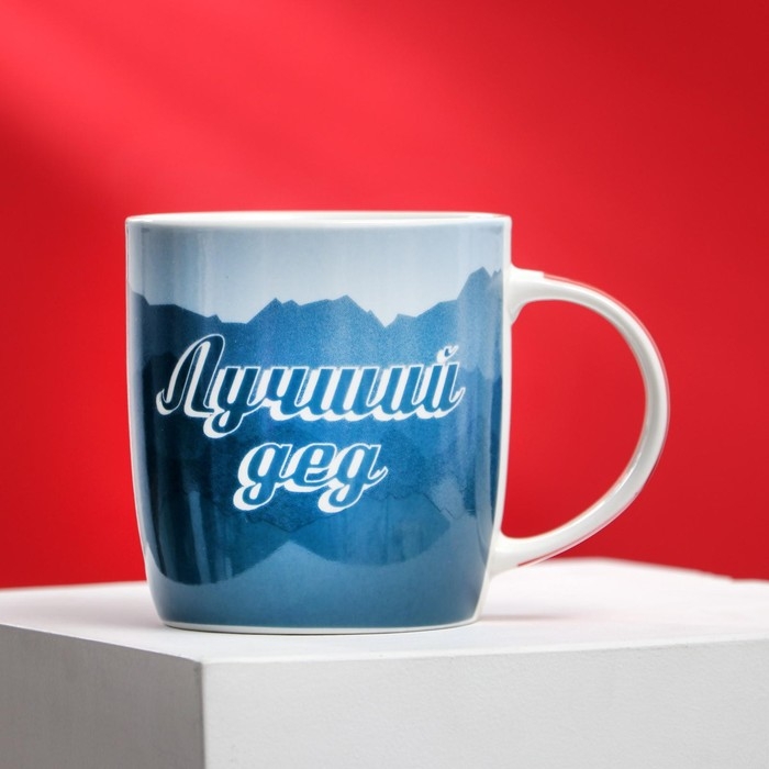 Набор керамический &laquo;Лучший дедушка&raquo;, кружка 350 мл, ложка