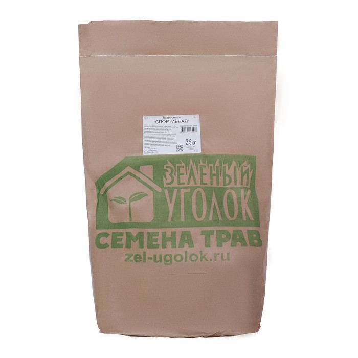 Газонная травосмесь  Газонная травосмесь "Зеленый уголок", спортивная, 2,5 кг