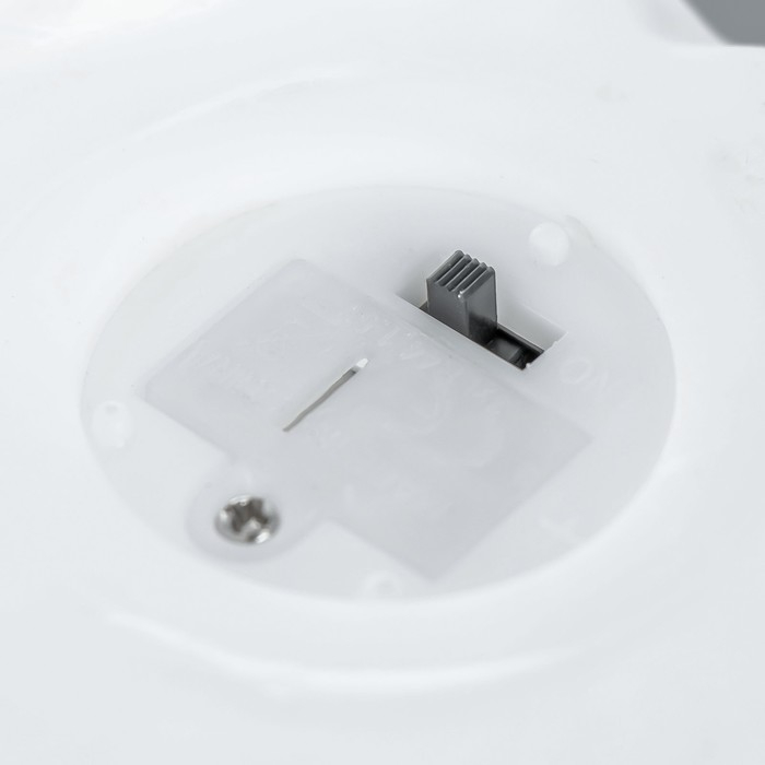 Ночник  Ночник "Ангелочек" LED батарейки 3xLR белый 8,5х8х14,5 см RISALUX