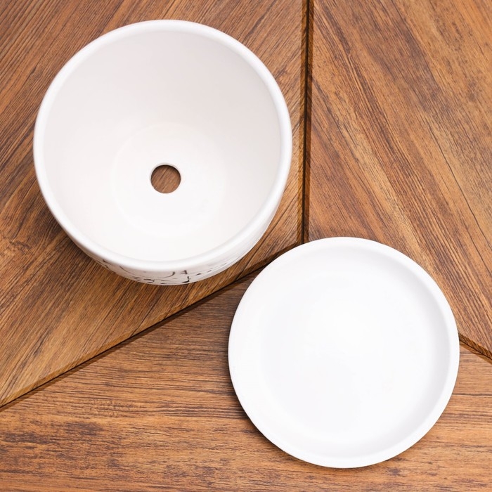 Горшок цветочный Горшок цветочный "Мяун" 0,8 л