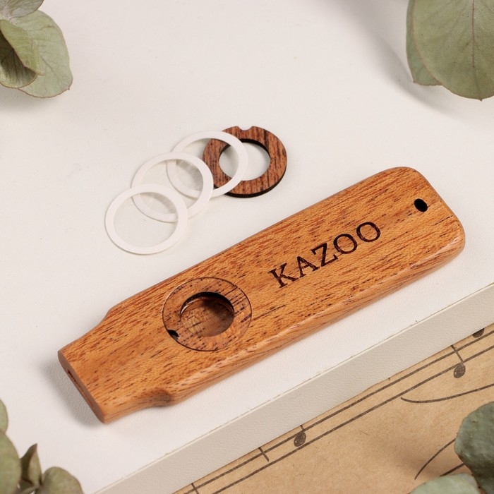 Казу Music Life, деревянный, 9,5 х 2,8 см, классика Казу Music Life, деревянный, 9,5 х 2,8 см, классика