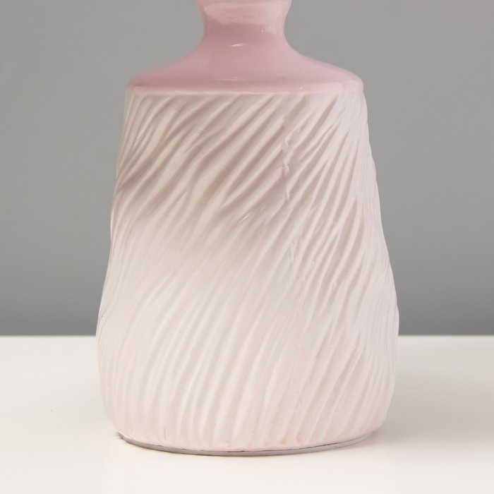 Настольная лампа Настольная лампа "Миранда" Е14 40Вт розовый 20х20х34см