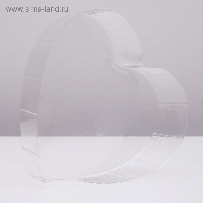 Набор коробок 3 в 1,  Набор коробок 3 в 1, "Бархат", сердце, 30,5 х 27,5 х 12 - 22 х 21 х 8,5 см