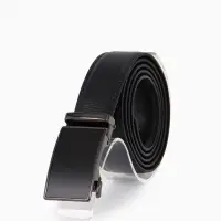 Ремень муж 07-01-03-03 Июнь2501, 3,7*0,3*140 см, Великан, мелкий флотер, пр автомат, черный   109036