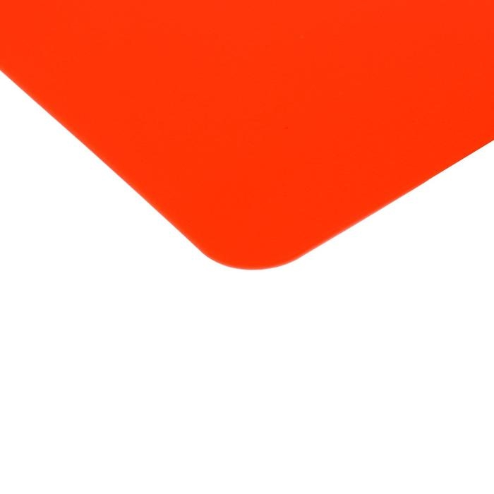 Доска для лепки пластиковая А4 Calligrata  Доска для лепки пластиковая А4 Calligrata "Яркое творчество", неон апельсиновый